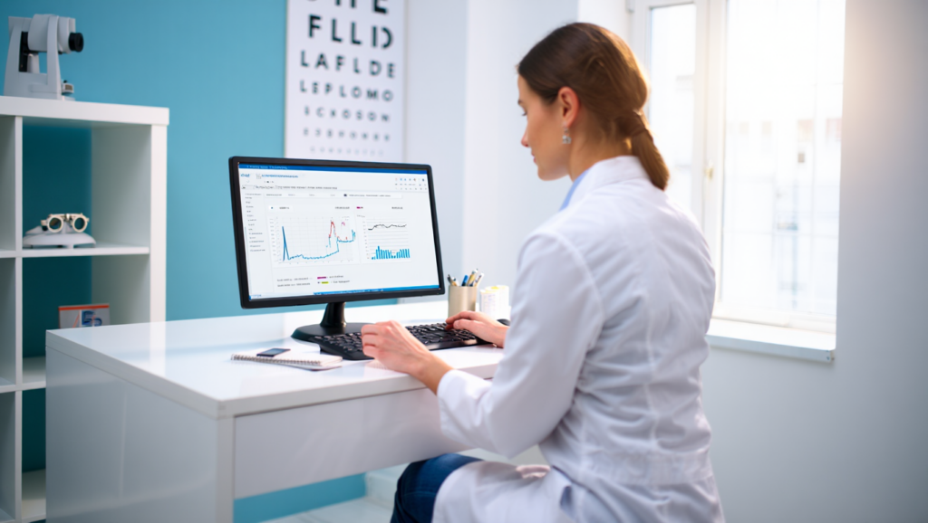 Billing software for independent optometrists
